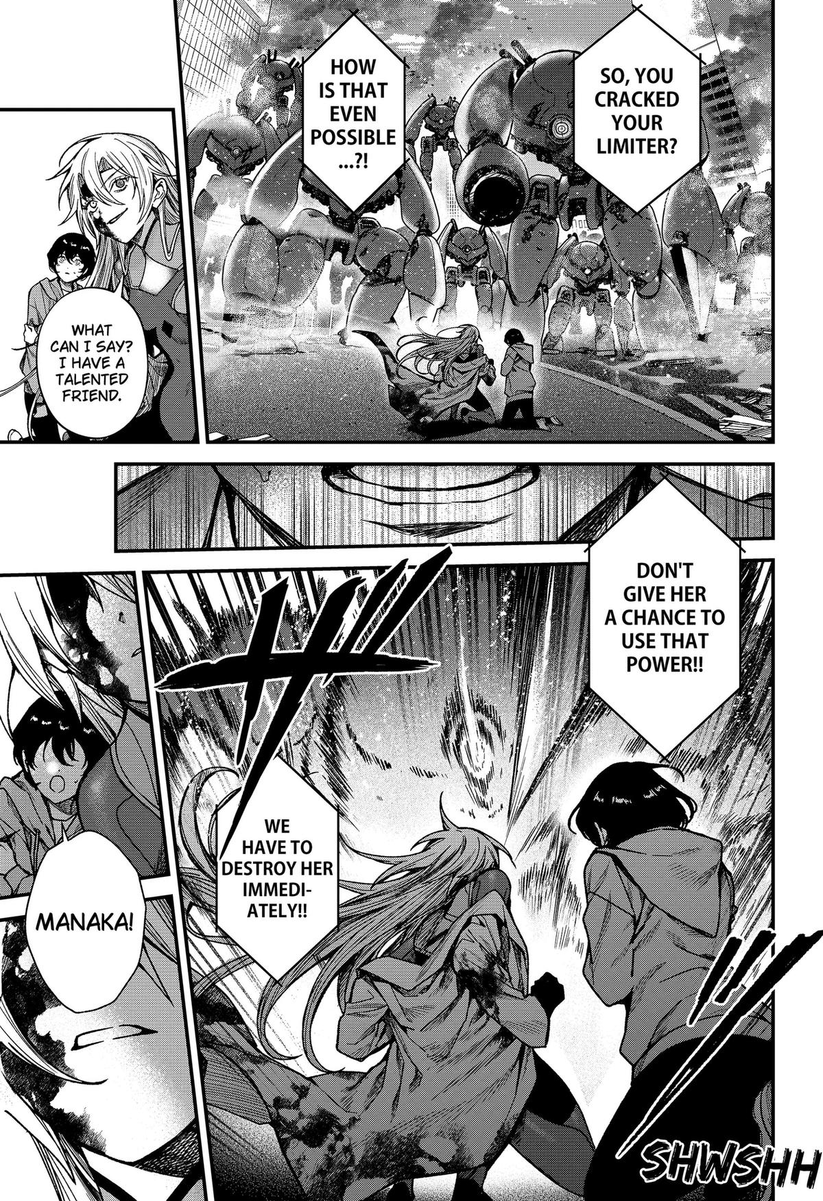 Manaka the Human and the Slaughter Robot Chapter 8 17