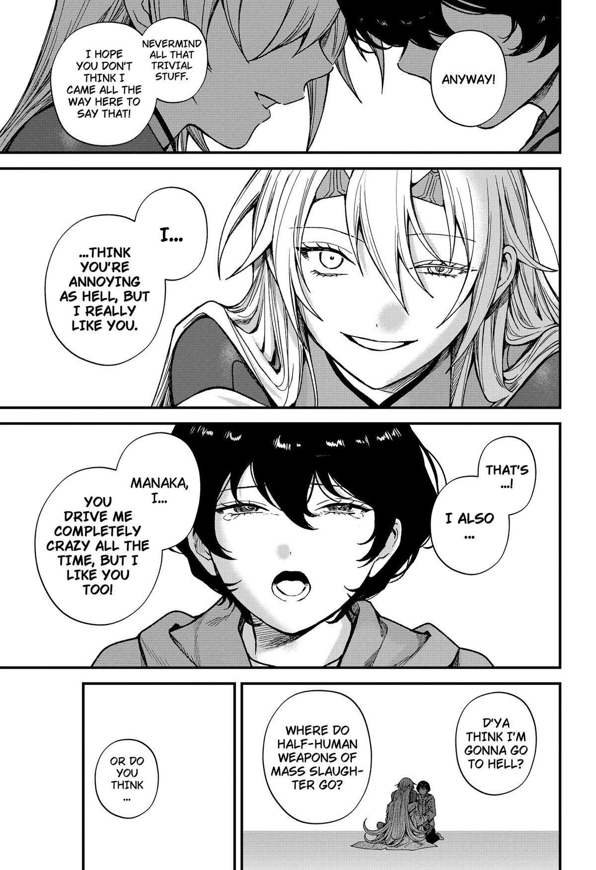 Manaka the Human and the Slaughter Robot Chapter 8 31