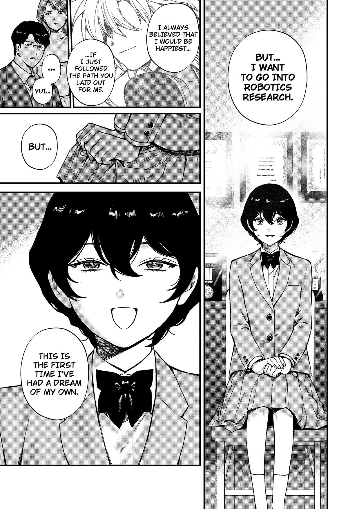 Manaka the Human and the Slaughter Robot Chapter 8 43