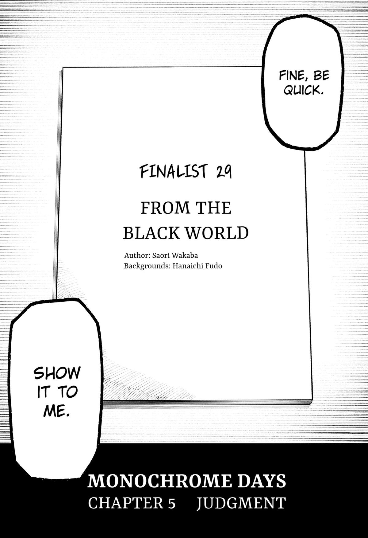 Monochrome Days Chapter 5 3