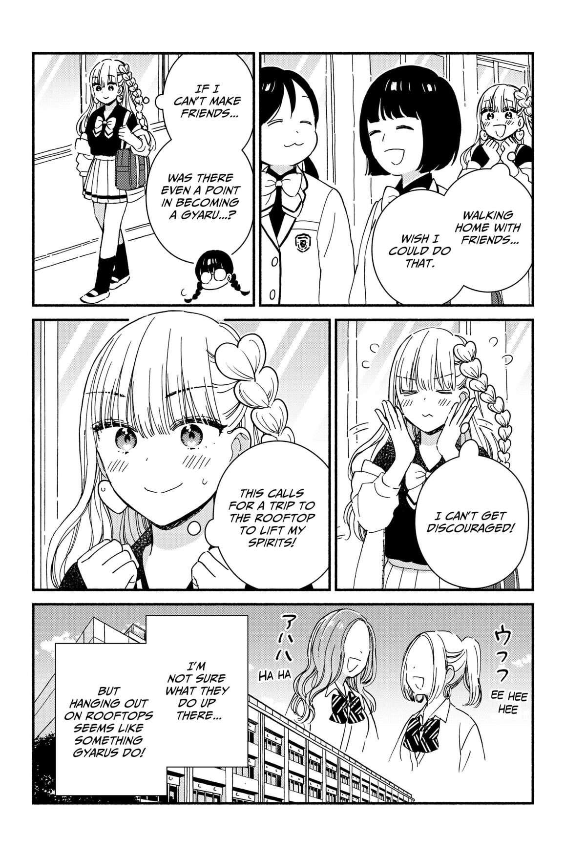 No Gyaru in This Class Chapter 1 9