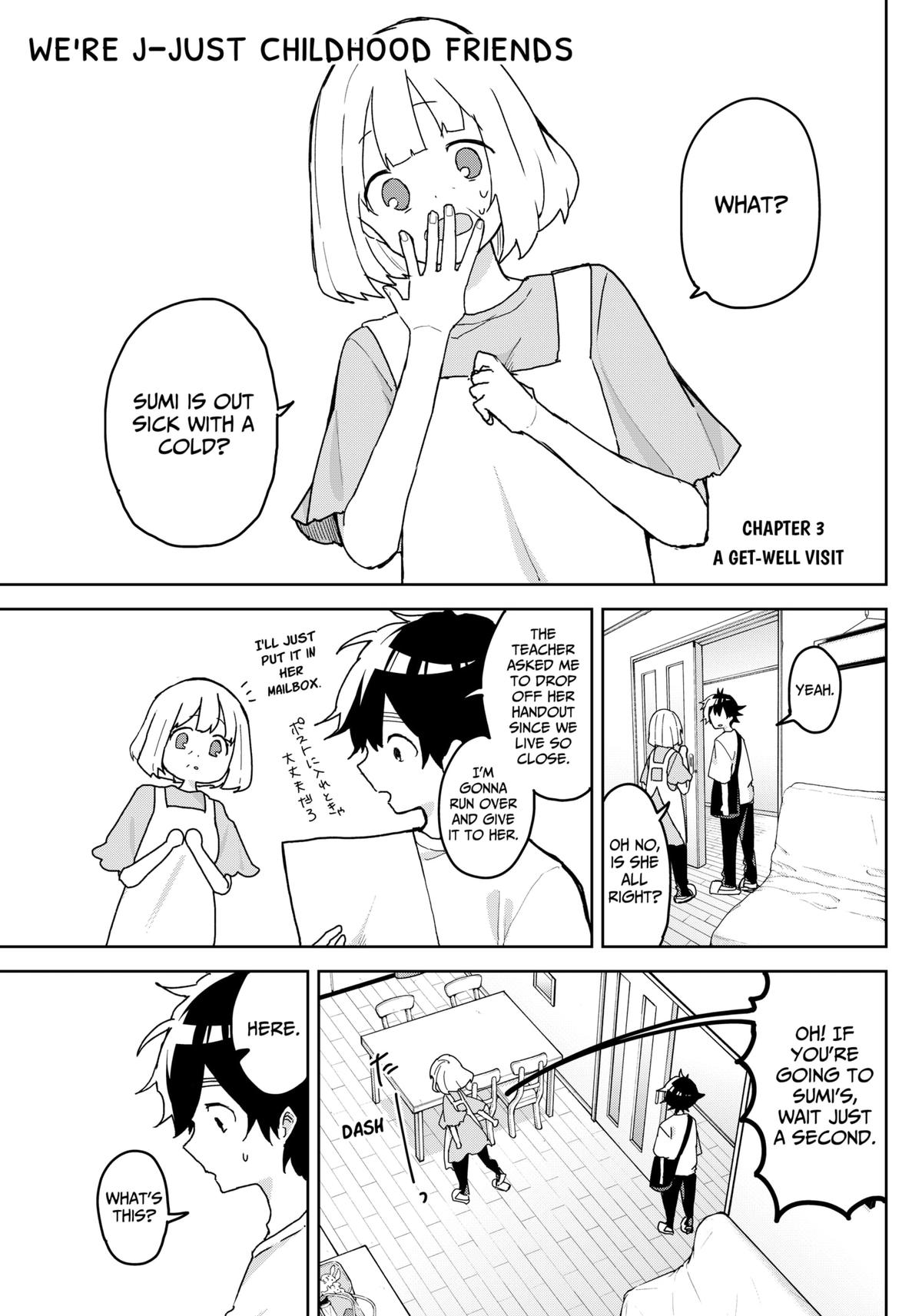 We're J-Just Childhood Friends Chapter 3 1