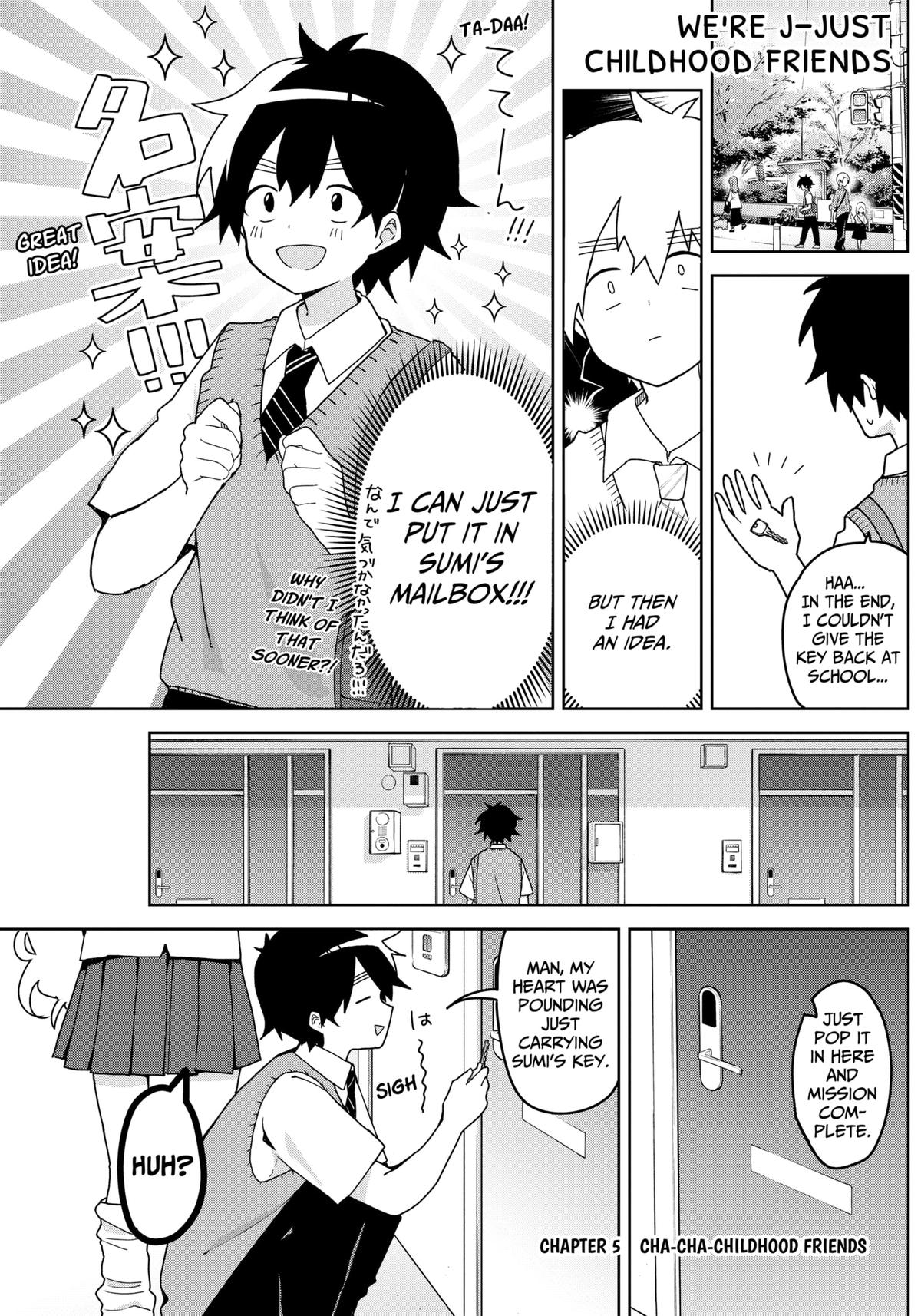 We're J-Just Childhood Friends Chapter 5 1