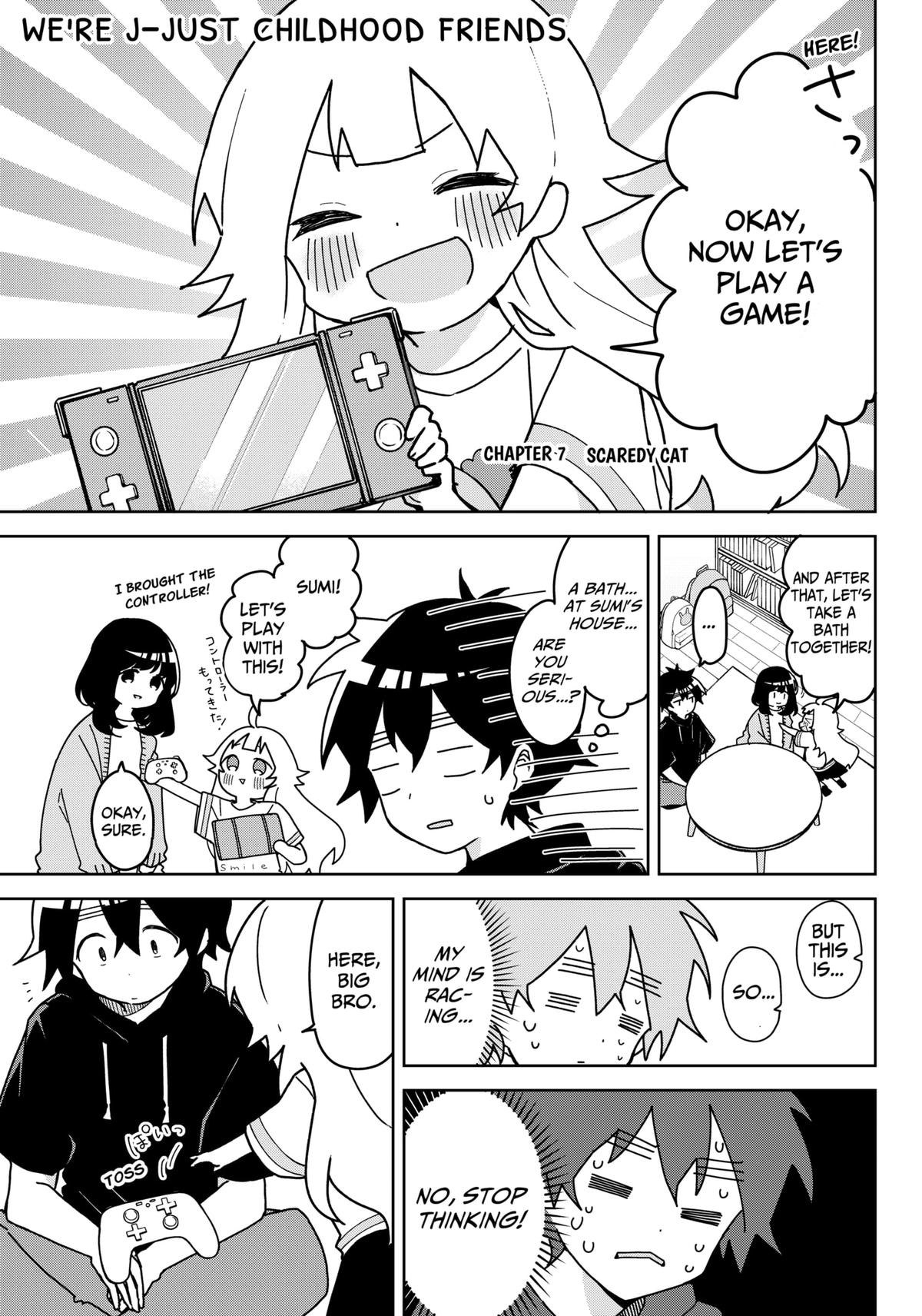 We're J-Just Childhood Friends Chapter 7 1