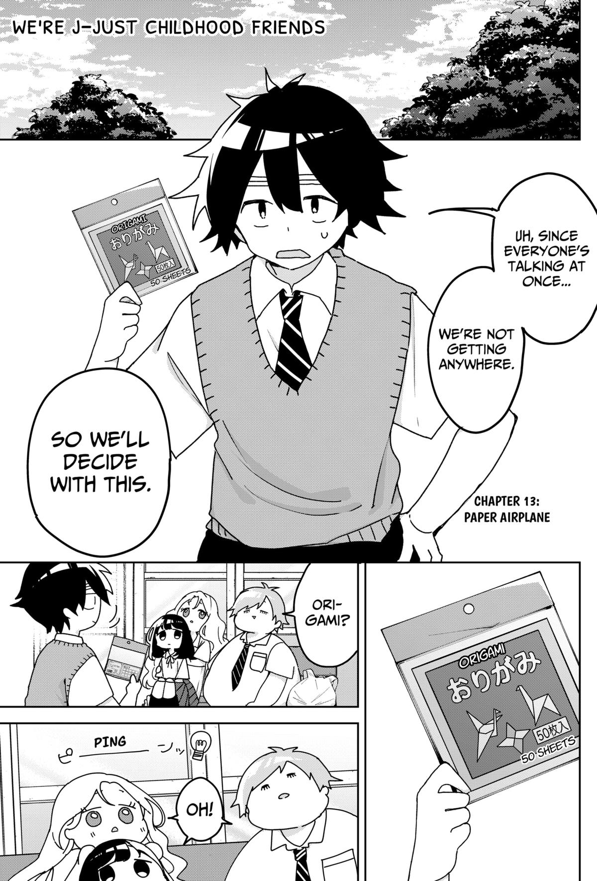 We're J-Just Childhood Friends Chapter 13 1