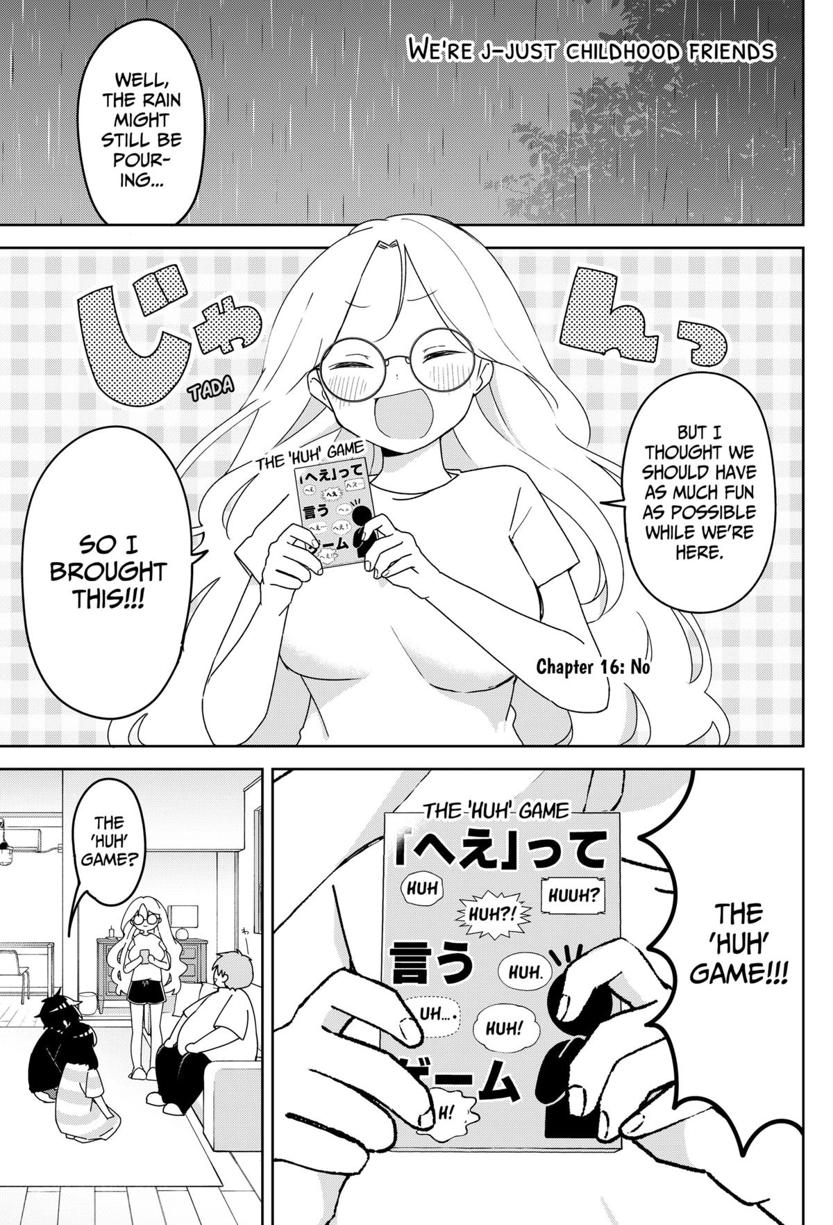 We're J-Just Childhood Friends Chapter 16 1