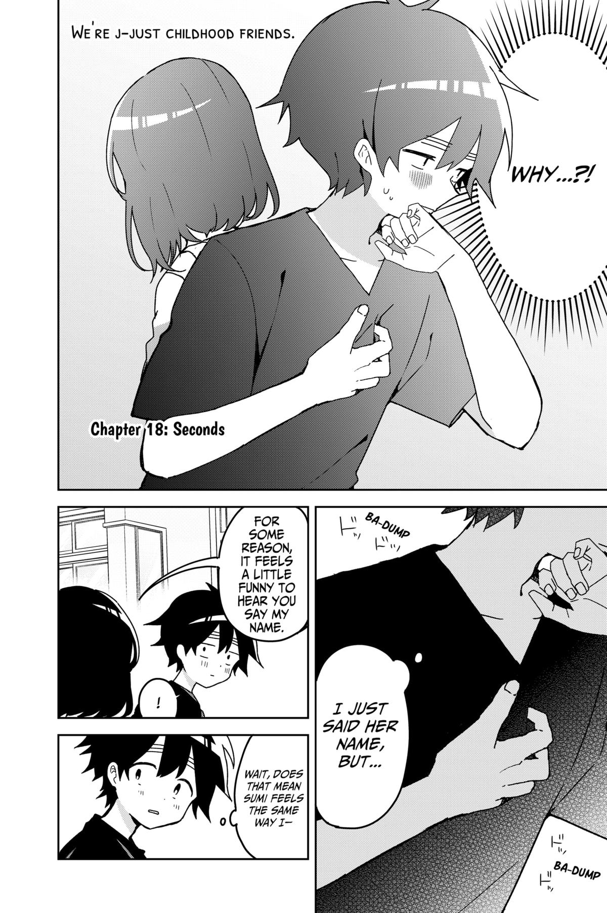 We're J-Just Childhood Friends Chapter 18 1