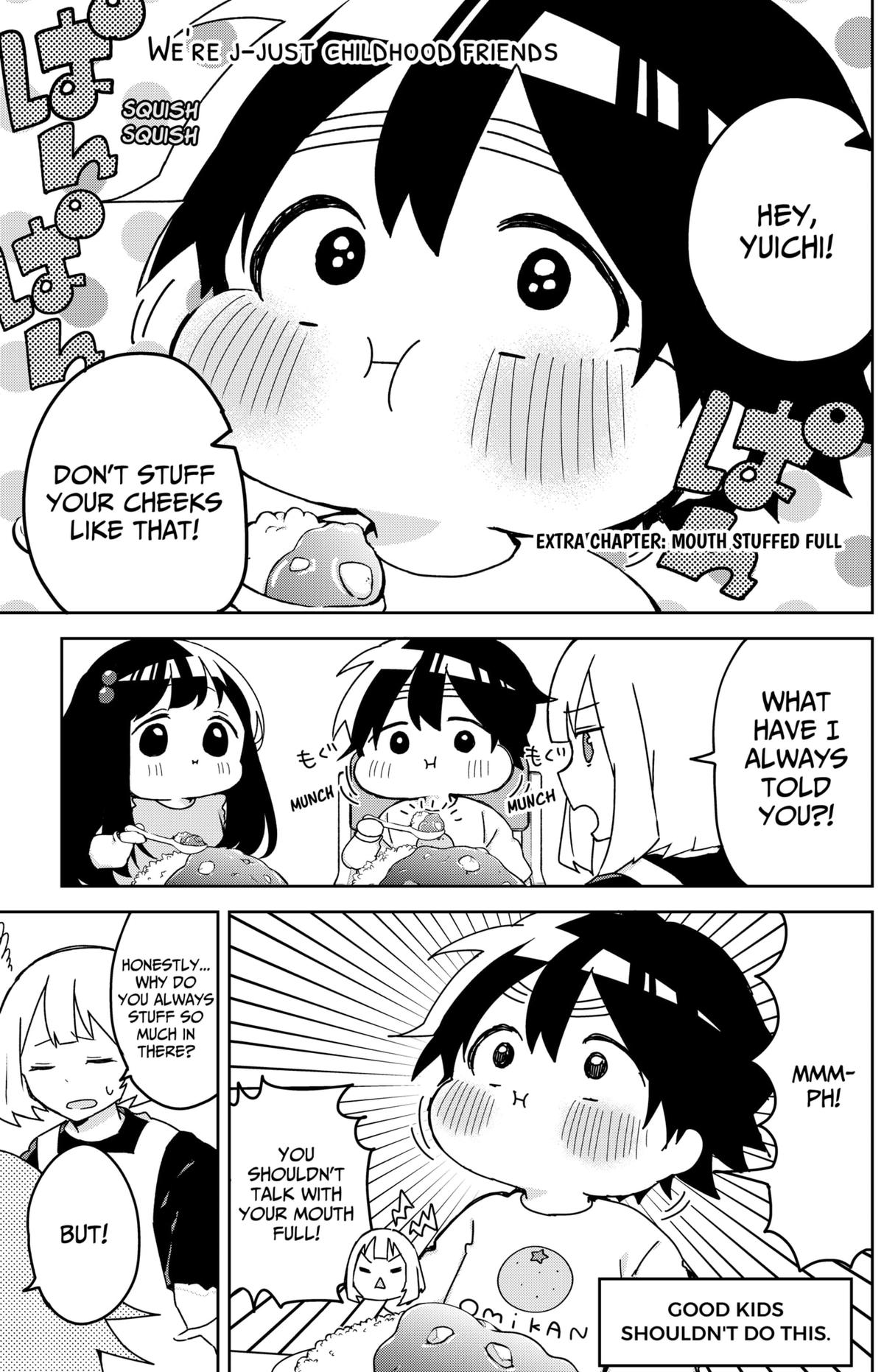 We're J-Just Childhood Friends Chapter 18.5 1