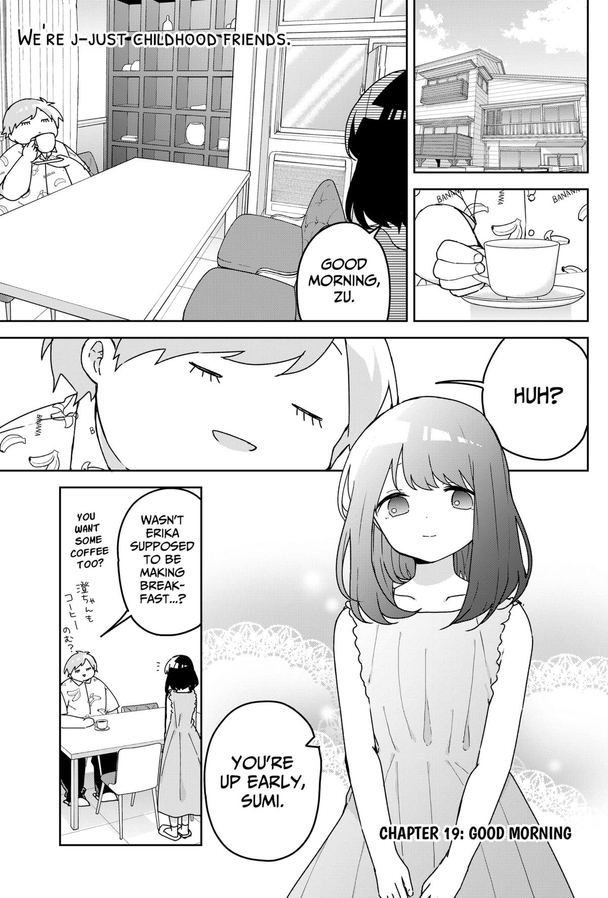 We're J-Just Childhood Friends Chapter 19 1