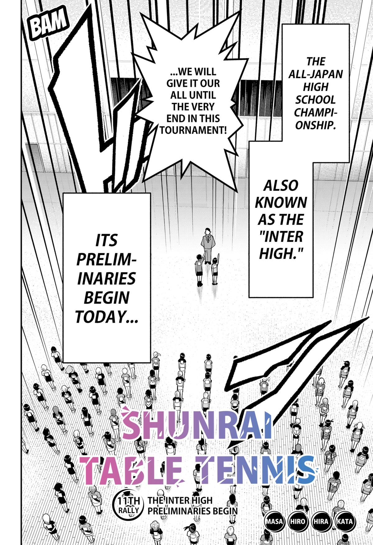 Shunrai Table Tennis Chapter 11 2