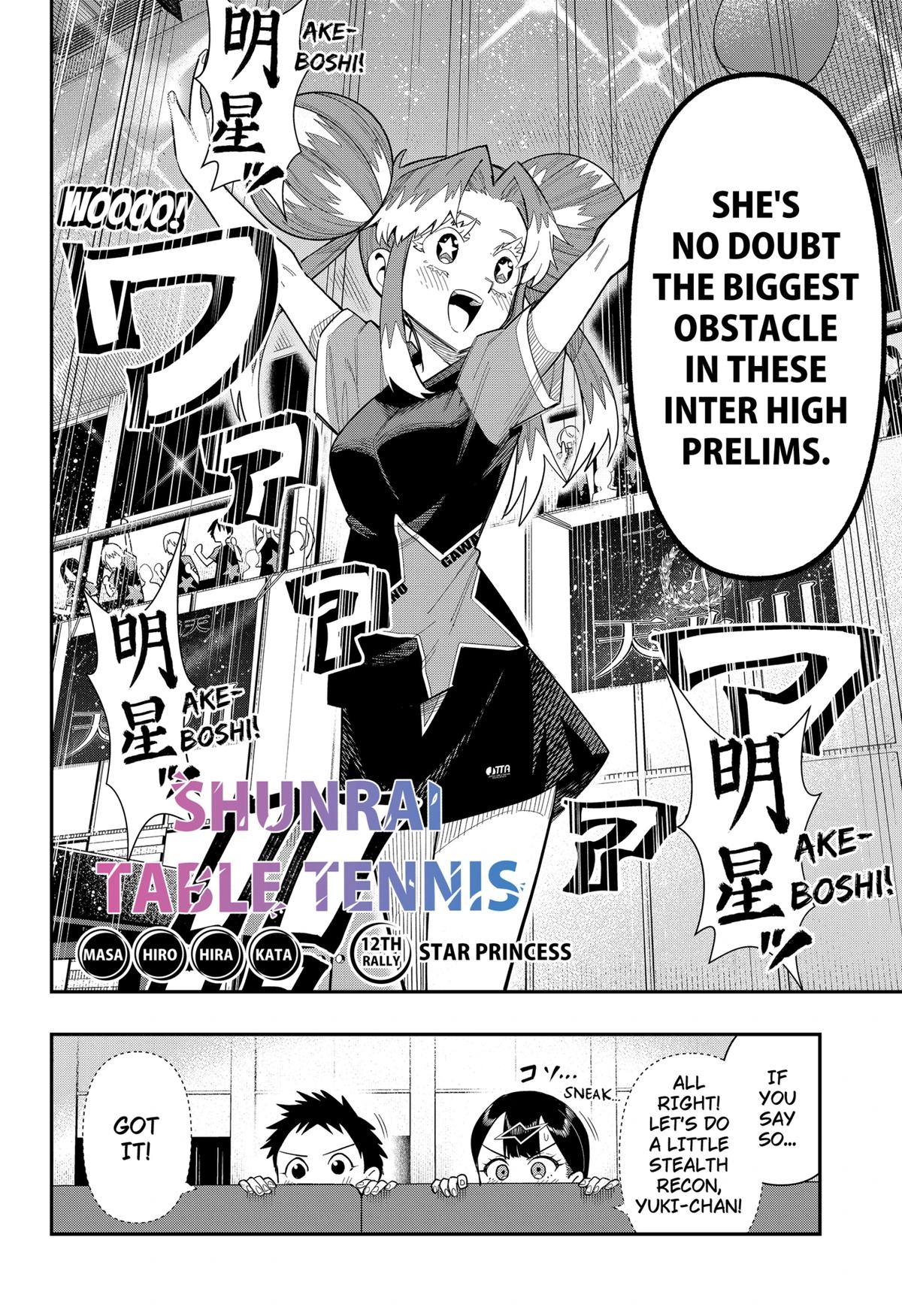 Shunrai Table Tennis Chapter 12 2
