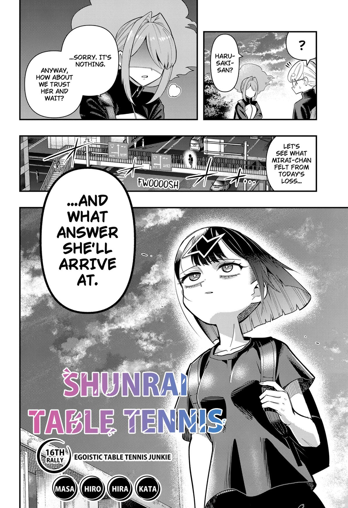 Shunrai Table Tennis Chapter 16 2