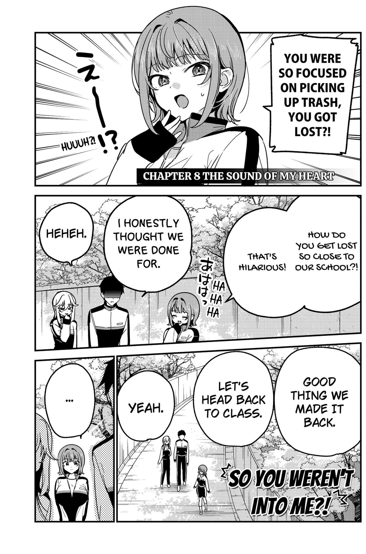 So you weren't into me?! Chapter 8 1