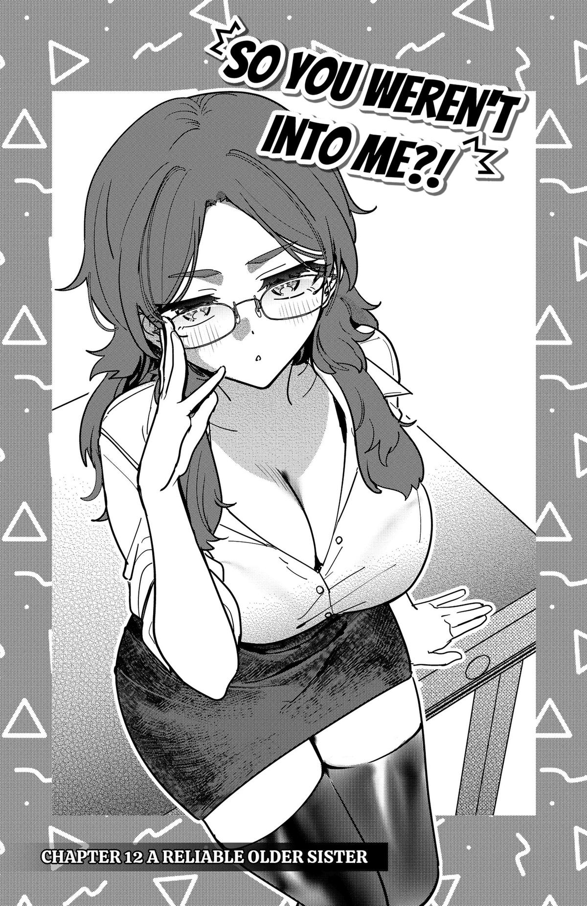 So you weren't into me?! Chapter 12 3