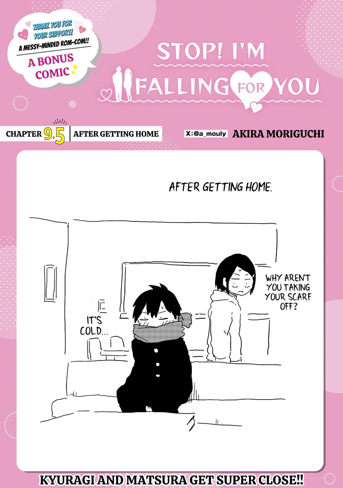 Stop! I'm Falling For You Chapter 9.5 1