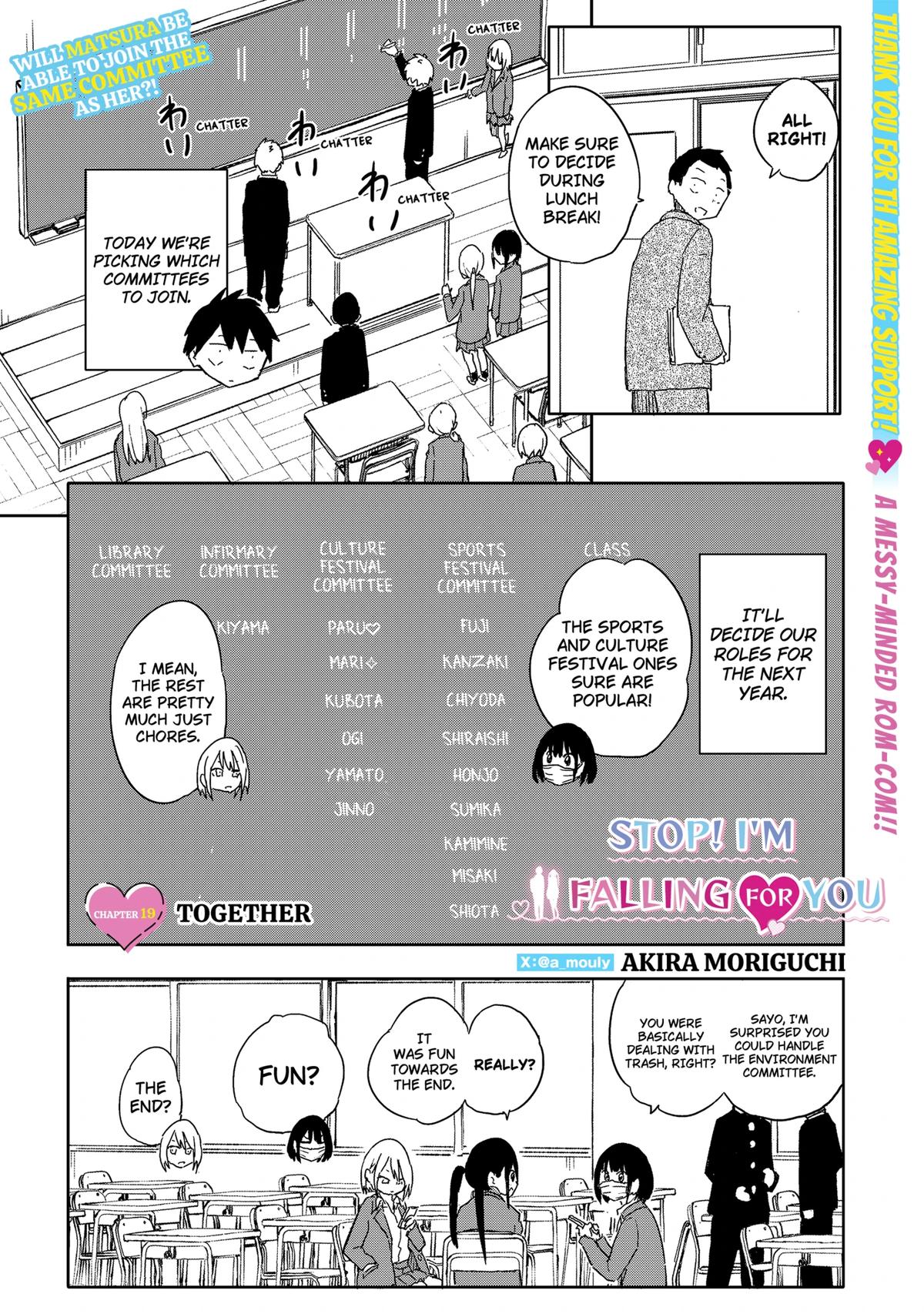 Stop! I'm Falling For You Chapter 19 1