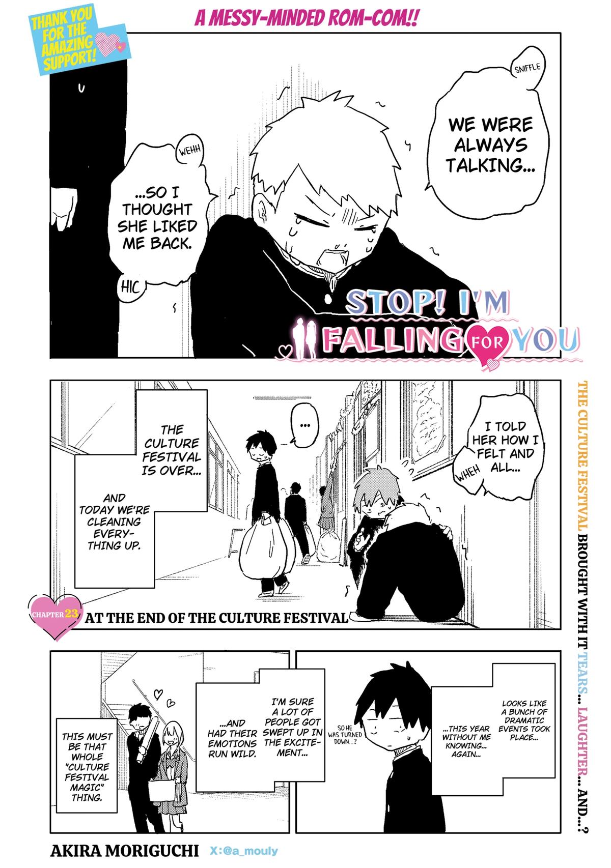 Stop! I'm Falling For You Chapter 23 1
