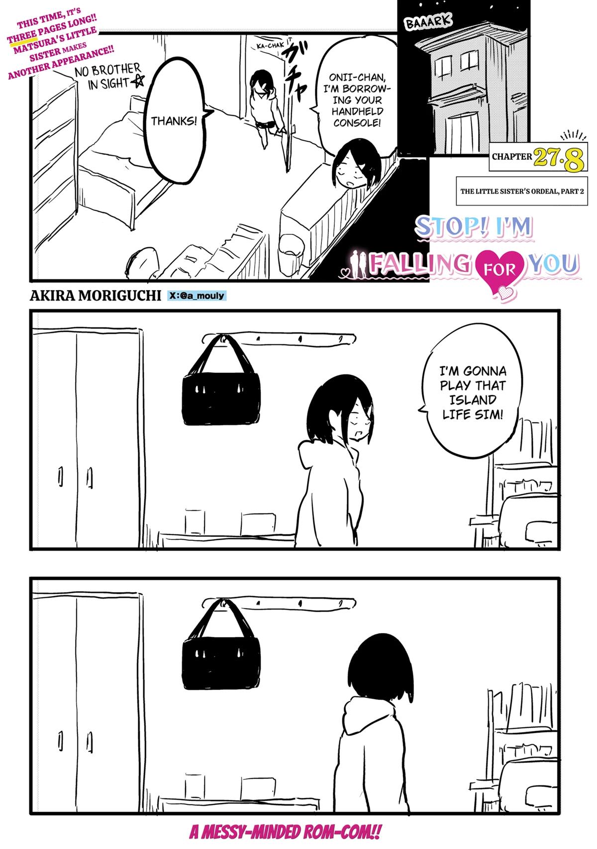 Stop! I'm Falling For You Chapter 27.8 1