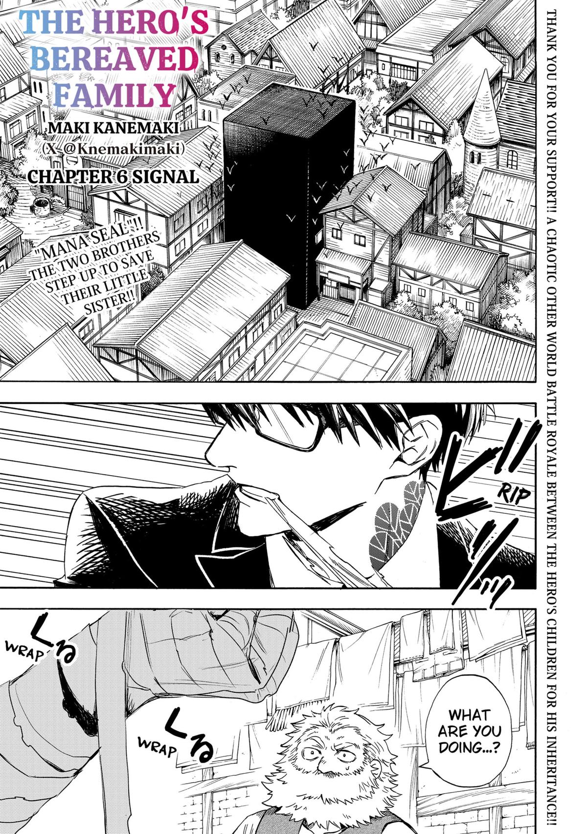 The Hero’s Bereaved Family Chapter 6 1