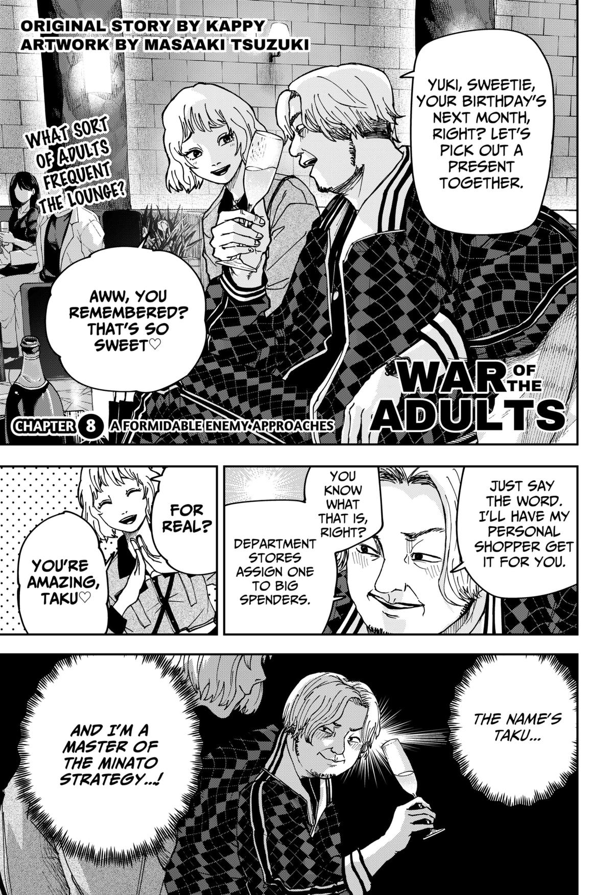 War of the Adults Chapter 8 1