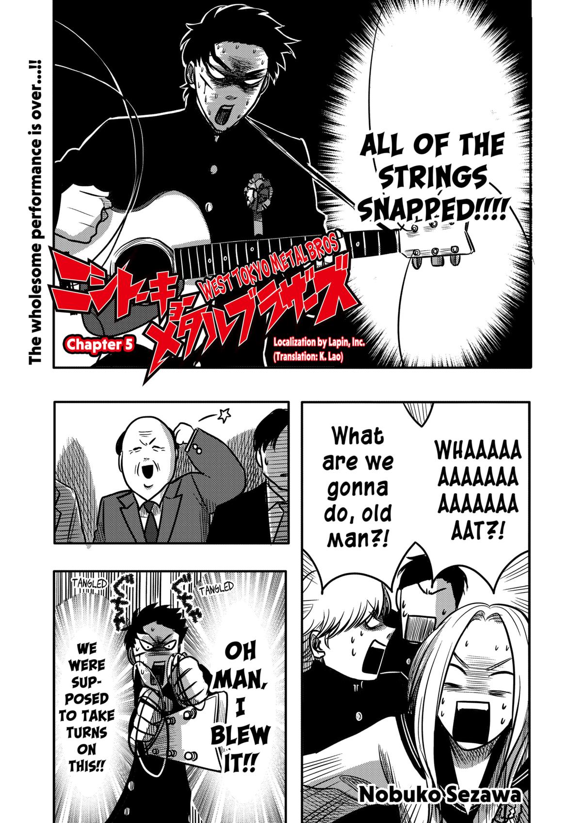 West Tokyo Metal Bros Chapter 5 1